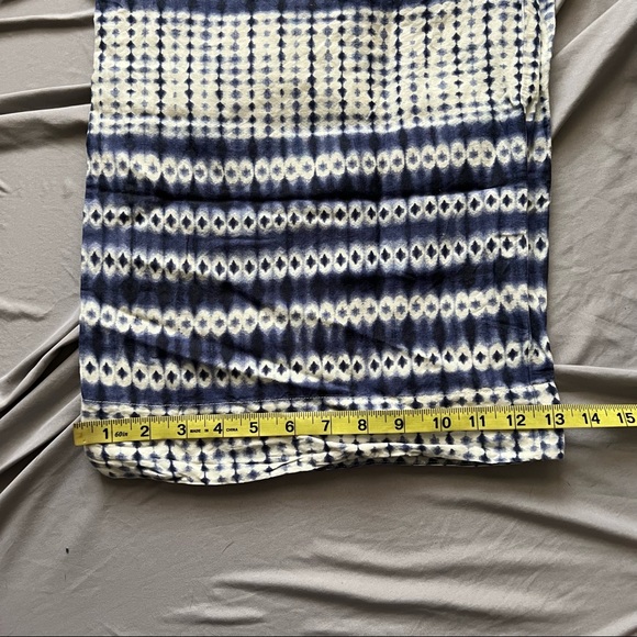 Anthropologie Corey Lynn Calter Nalu High Waist Wide Leg Cropped Pant 6 Blue - Picture 11 of 13